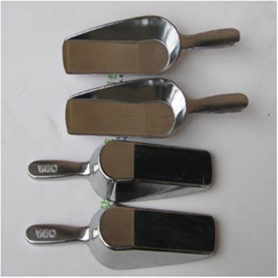 Professional Custom Embossed metal cocktail shaker ice cube scoop with great price