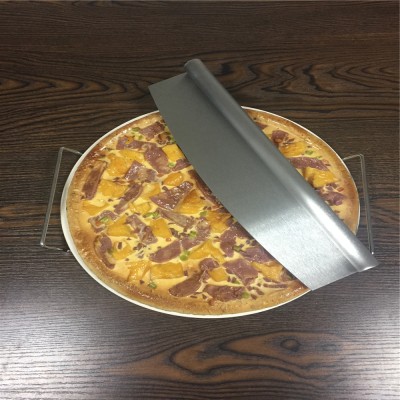 Pizza Stone Rack Cutter Set